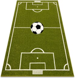 Dywan Mundial 100x200 cm Zielone Boisko Uefa Piłka