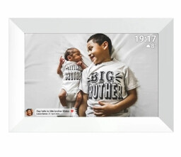 Denver Frameo 10.1" PFF-1026W Biały Cyfrowa ramka