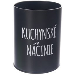 Orion Stojak na przybory kuchenne BLACK