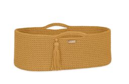 Kosz Mojżesza BOHO bawełniany Handmade z materacykiem -
