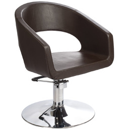 Fotel fryzjerski Paolo BH-8821 brązowy