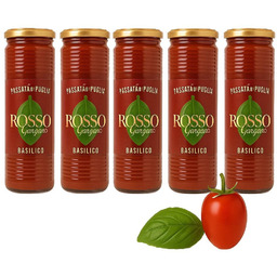 Passata pomidorowa z bazylią 690gx6 - Rosso Gargano