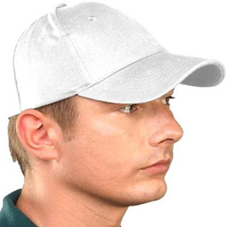 CZLUX - Czapka z daszkiem - biały