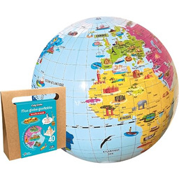 Caly Globe - My nadmuchiwany globus "Cuda świata"