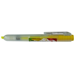 Zakreślacz M&G Fluo-Click automatyczny 6517-Zakr MG-AHM27371-07117, Kolor: Żółty