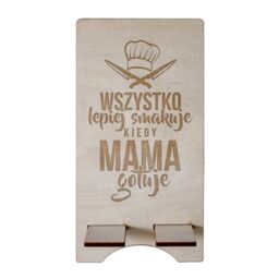 Wszystko lepiej smakuje, kiedy mama gotuje - podstawka
