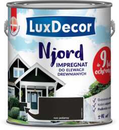 NJORD Impregnat do drewna - noc polarna 2,5L