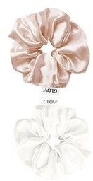 GLOV Scrunchies 2 Pack M - Champagne/Beige Gumka