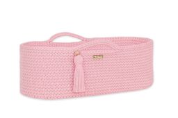 Kosz Mojżesza BOHO bawełniany Handmade z materacykiem -