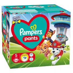 Pampers Pants Paw Patrol pieluchomajtki Psi Patrol rozmiar
