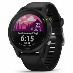 GARMIN Zegarek sportowy Forerunner 255 Music Czarny Nawet