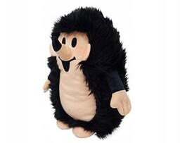 maskotka JEŻYK przyjaciel Krecik czarny 28cm (45905A)