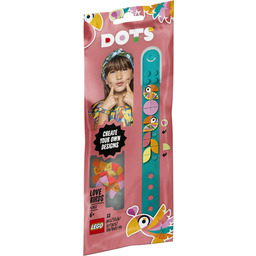 LEGO DOTS, klocki bransoletka z papużkami nierozłączkami, 41912