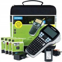 Drukarka Dymo LabelManager LM 420P walizka 4 taśmy