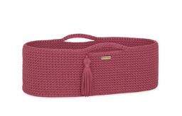Kosz Mojżesza BOHO bawełniany Handmade z materacykiem -