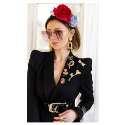 Pakamera Opaska z kwiatami