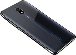 Żelowy pokrowiec etui z metaliczną ramką do Xiaomi