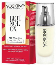 YOSKINE Retinolox Przeciwzmarszczkowy krem silnie ochronny spf 50+
