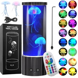 Duża Lampka Lawa Lampa Lava Z Meduzami Lampa