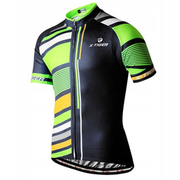 Męska Koszulka Na Rower Termoaktywna Z Odblaskiem Termo
