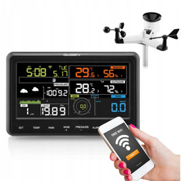 Stacja pogody z Wifi Gogen ME3900 Prędkość