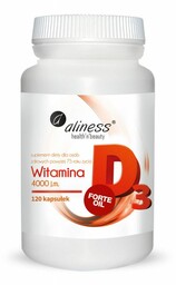 Aliness witamina D3 Forte Oil 4000j.m. 120 caps