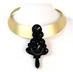 Naszyjnik Oronero Soutache / Raffaella De Angeli