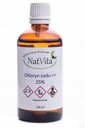 Chloryn sodu 25% MMS 100ml NatVita
