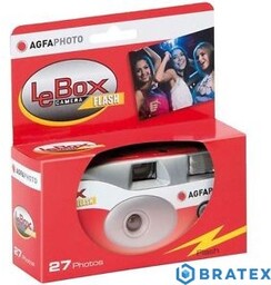 Aparat fotograficzny jednorazowy agfa lebox