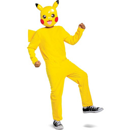 Pokémon 90121L przebranie Pokemon Pikachu Klasyczny kostium, żółty