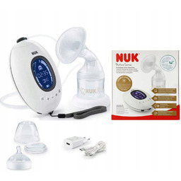 Zestaw Premium Nuk Laktator elektryczny Nature Sense biały
