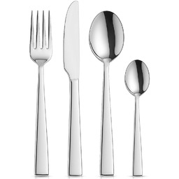 Zestaw sztućców stalowy dla 6 osób 24 el.