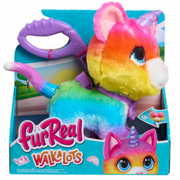 Fur Real Tęczowy Kot Kotek Jednorożec Kotorożec Chodzi