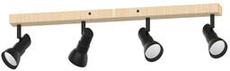 Lampa drewniana sufitowa TRIEST JP01A-SP-04AS-BWD.373 - Zuma Line