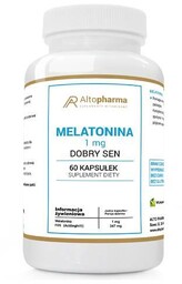 ALTOPHARMA Melatonina 1 mg, 60 kaps.