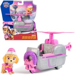SPIN MASTER Pojazd Psi Patrol Świąteczny helikopter Skye