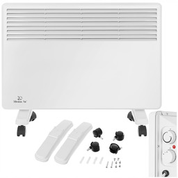 Grzejnik Elektryczny Konwektorowy ścienny Termostat Energooszczędny 1500W