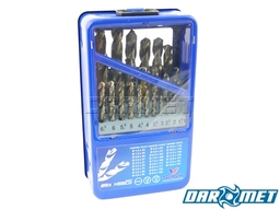 Darmet Zestaw wierteł do metalu HSS-Co, zakres 1-13MM