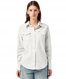 Koszula Wrangler WESTERN SHIRT 112368477 Vintage White XS