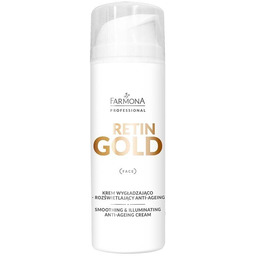 FARMONA PROFESSIONAL_Retin Gold Smoothing&Illuminating Anti-Ageing Cream krem wygładzająco-liftingujący