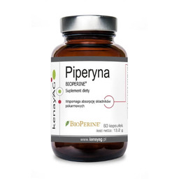 Kenay Piperyna Bioperine Ekstrakt z czarnego pieprzu 60