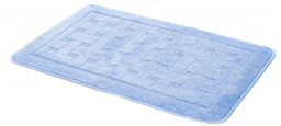 Profeos Niebieski elegancki dywanik do łazienki D4-H94