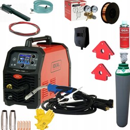 Spawarka Migomat Tecnomig 200 Pulse LCD Zestaw