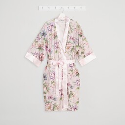 Szlafrok Tensianis z motywem kwiatowym