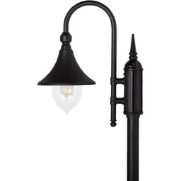 Zewnętrzna Lampa Norlys, czarny, taras, aluminium