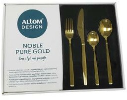 Altom Design Noble Pure Gold 24 elementy Zestaw