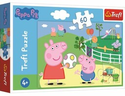 TREFL Puzzle Świnka Peppa: Zabawy w gronie przyjaciół