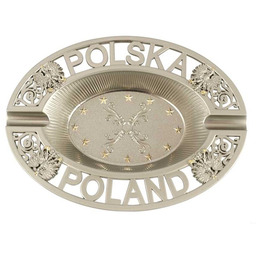 Popielniczka metalowa Polska