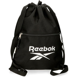 Reebok Boston, Czarny (Black), Mochila Saco Con Cremallera,