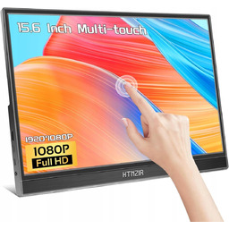 Przenośny ekran dotykowy 15,6 HTNZIR wyświetlacz FHD dodatkowy